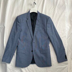 H&M Skinny Fit Blazer - Light Blue